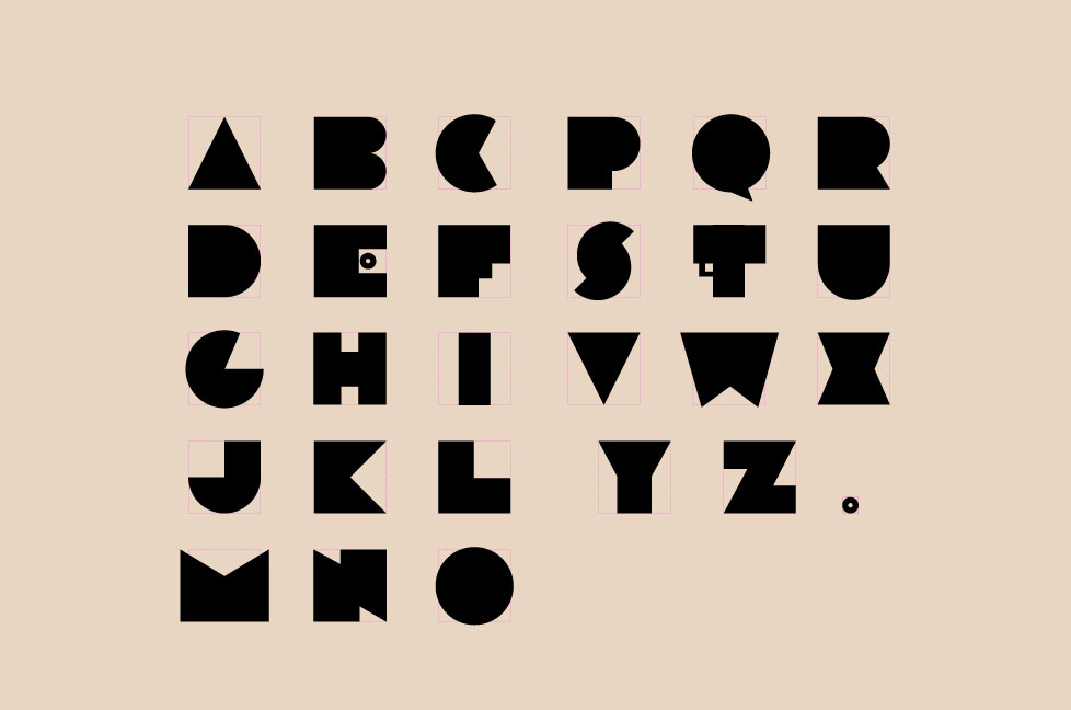 alphabet by Wolfgang Kaeppner